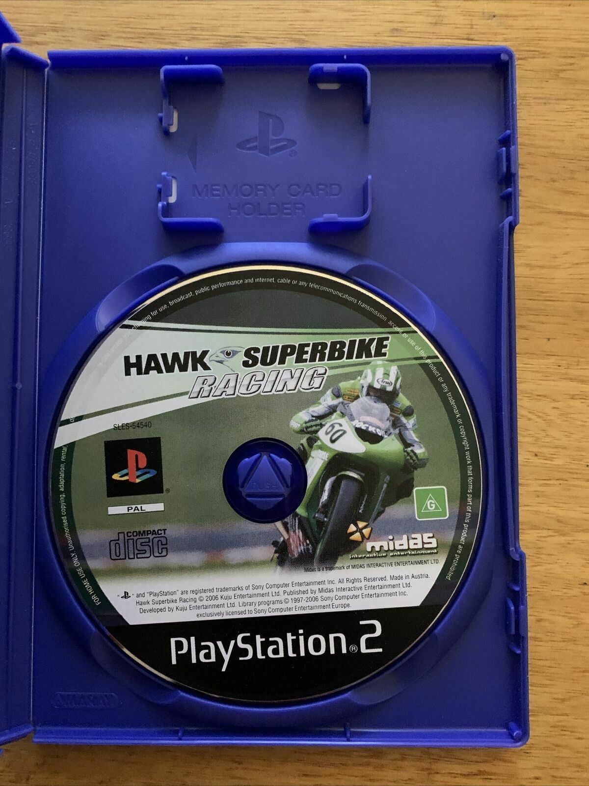 Hawk Superbike Racing - Sony PlayStation PS2 Game PAL