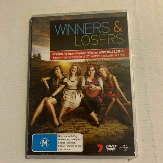 *New Sealed* Winners & Losers - Season 1 Special Promotional DVD Region 4,2