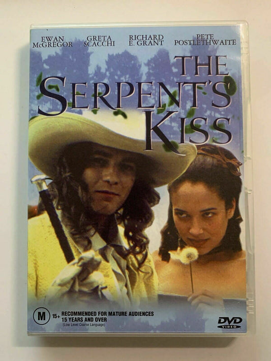 Serpent's Kiss (DVD, 1997) Ewan McGregor, Greta Scacchi. Region 4