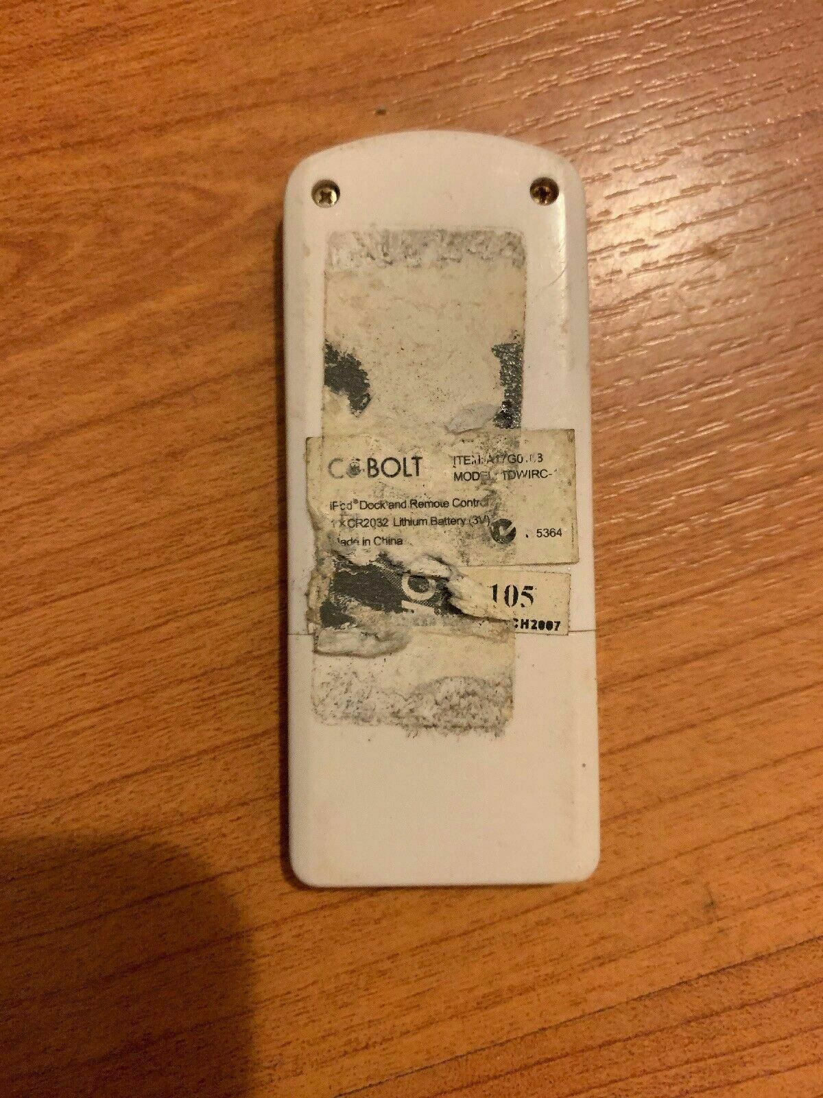 Genuine Cobolt Tdwirc-1 iPod Dock Remote Control