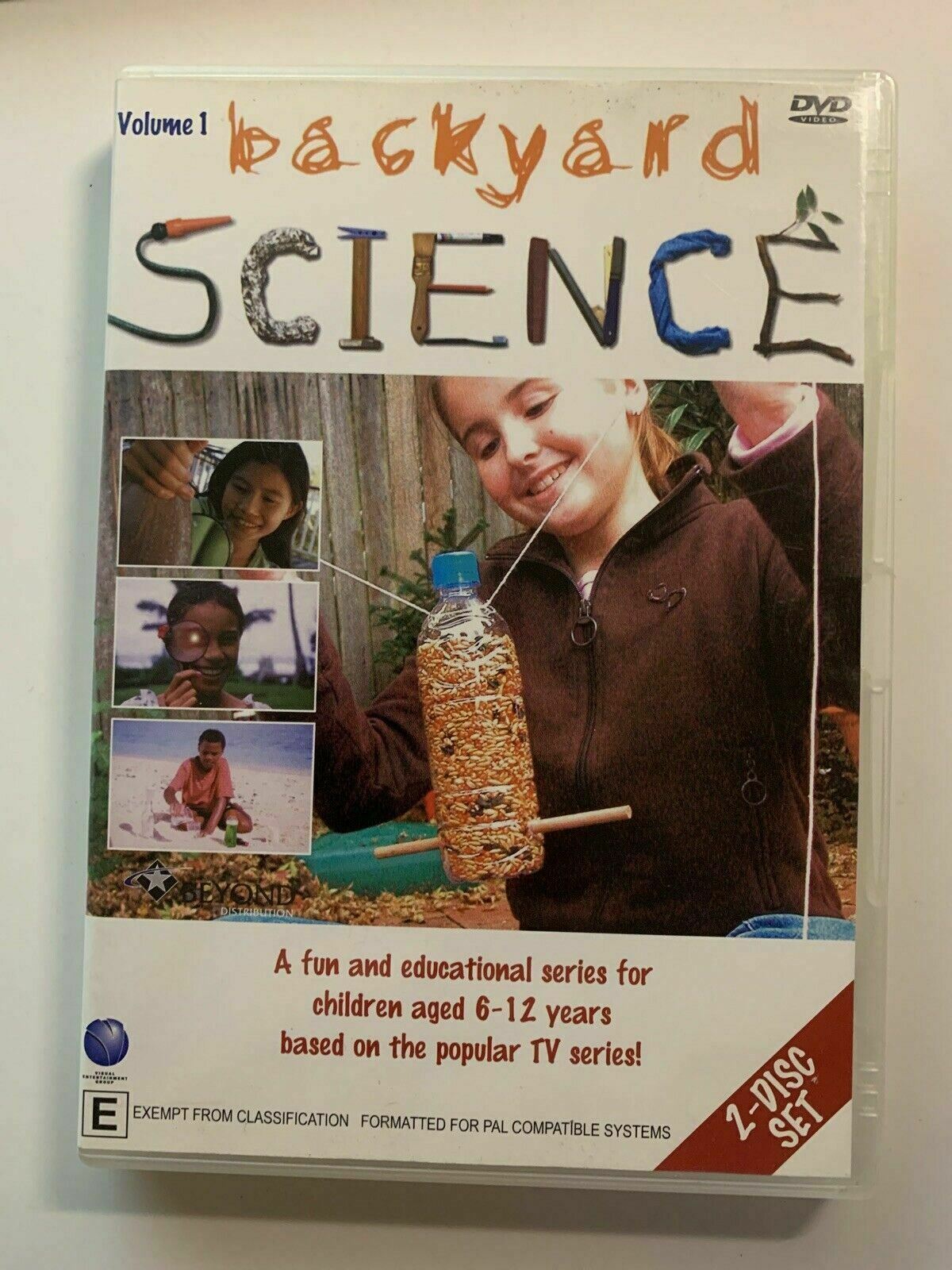 Backyard Science - Volume 1 (DVD, 2005) 2-Discs All Regions