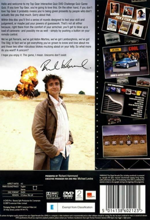 Richard Hammonds BBC Top Gear Interactive Challenge [2007] [Interactive DVD]