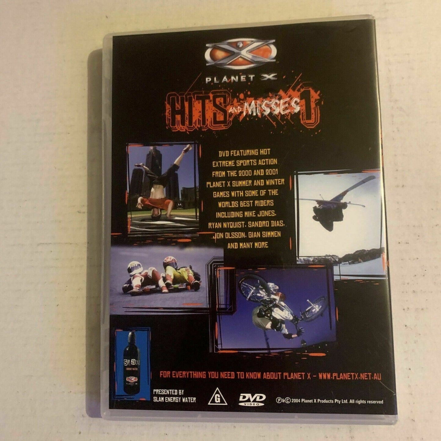 Planet X - Hits And Misses 1 (DVD, 2004) All Regions