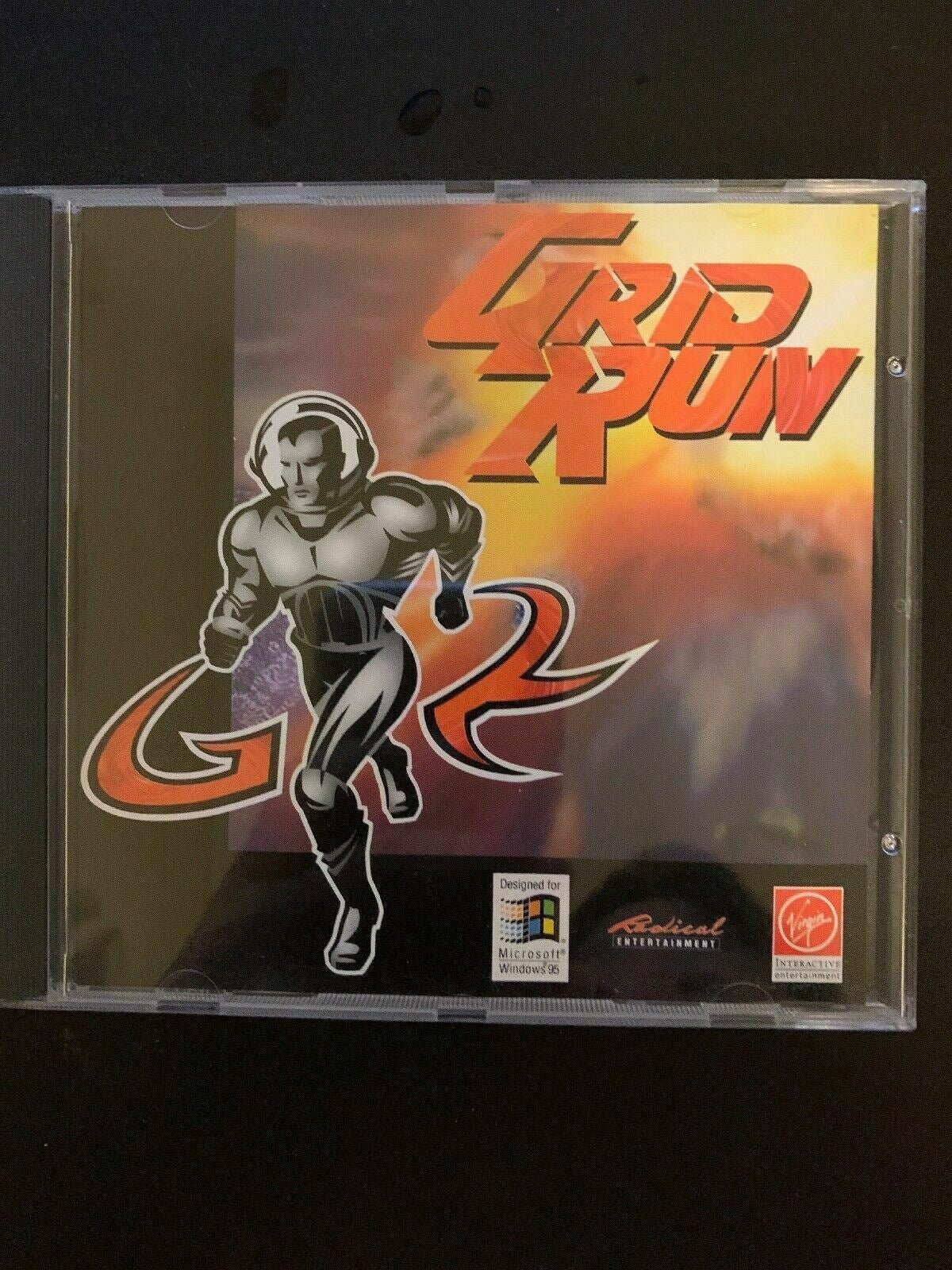 *Rare* Grid Run 1996 PC Cdrom Windows 95