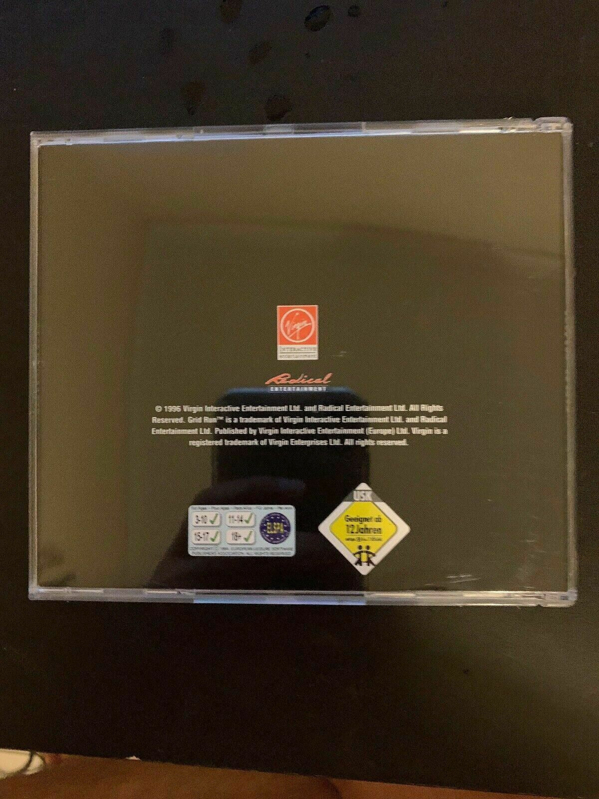 *Rare* Grid Run 1996 PC Cdrom Windows 95