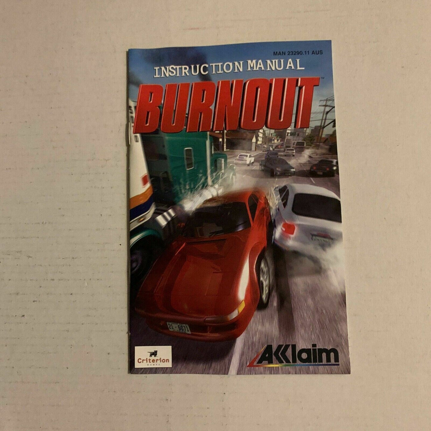 Burnout - Sony Playstation 2 Game PS2 Complete PAL 2003