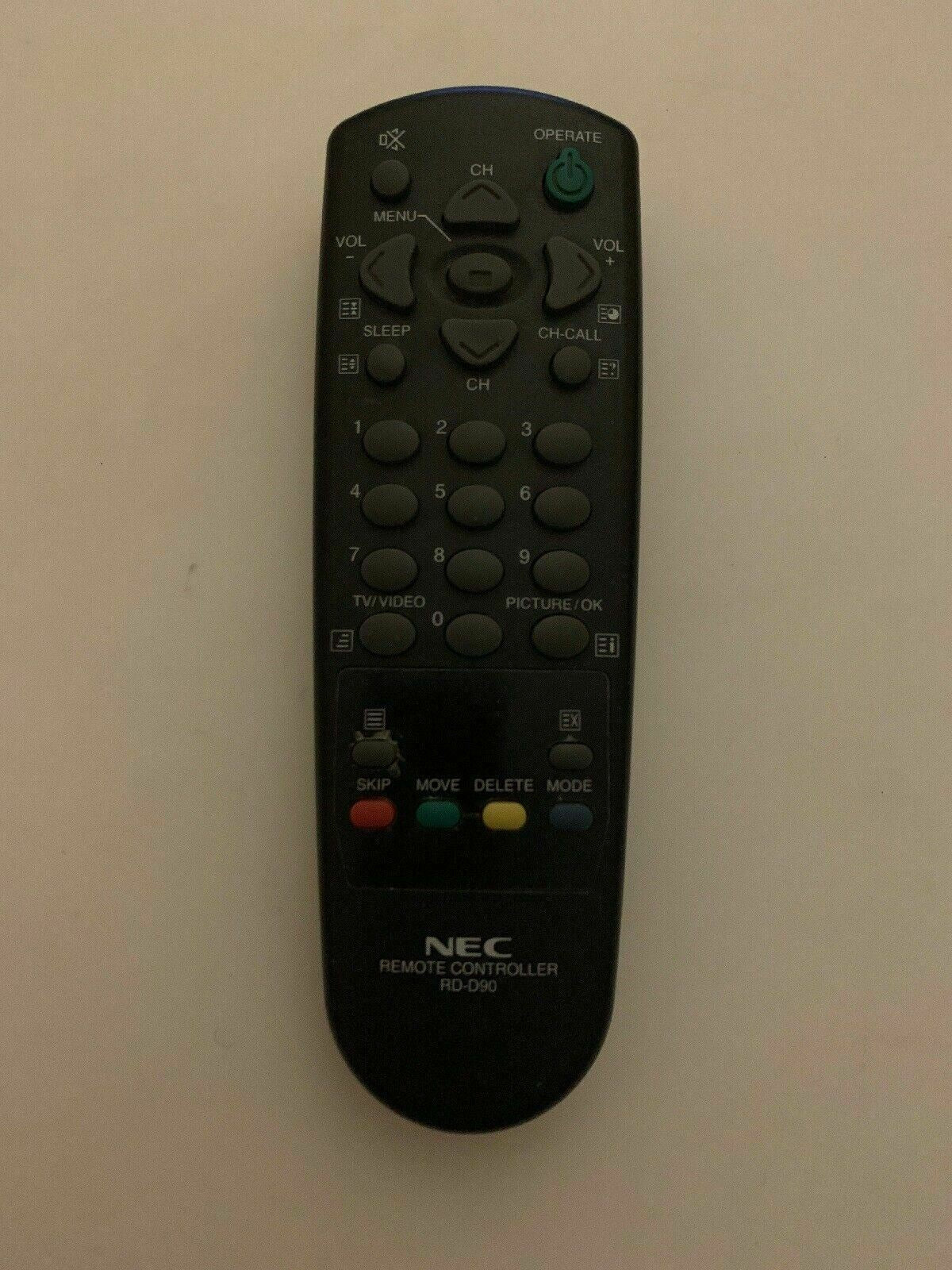 Genuine NEC RD-D90 Remote Control RDD90 RD D90