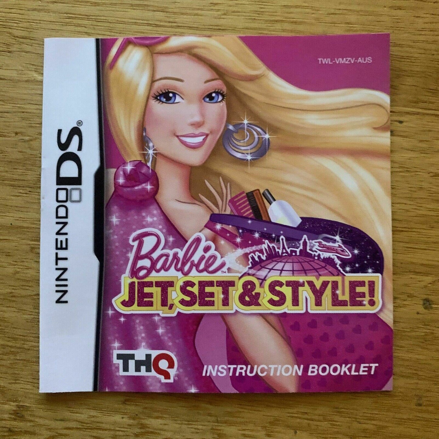 Barbie: Jet, Set and Style NDS Nintendo DS Game (complete with Manual)