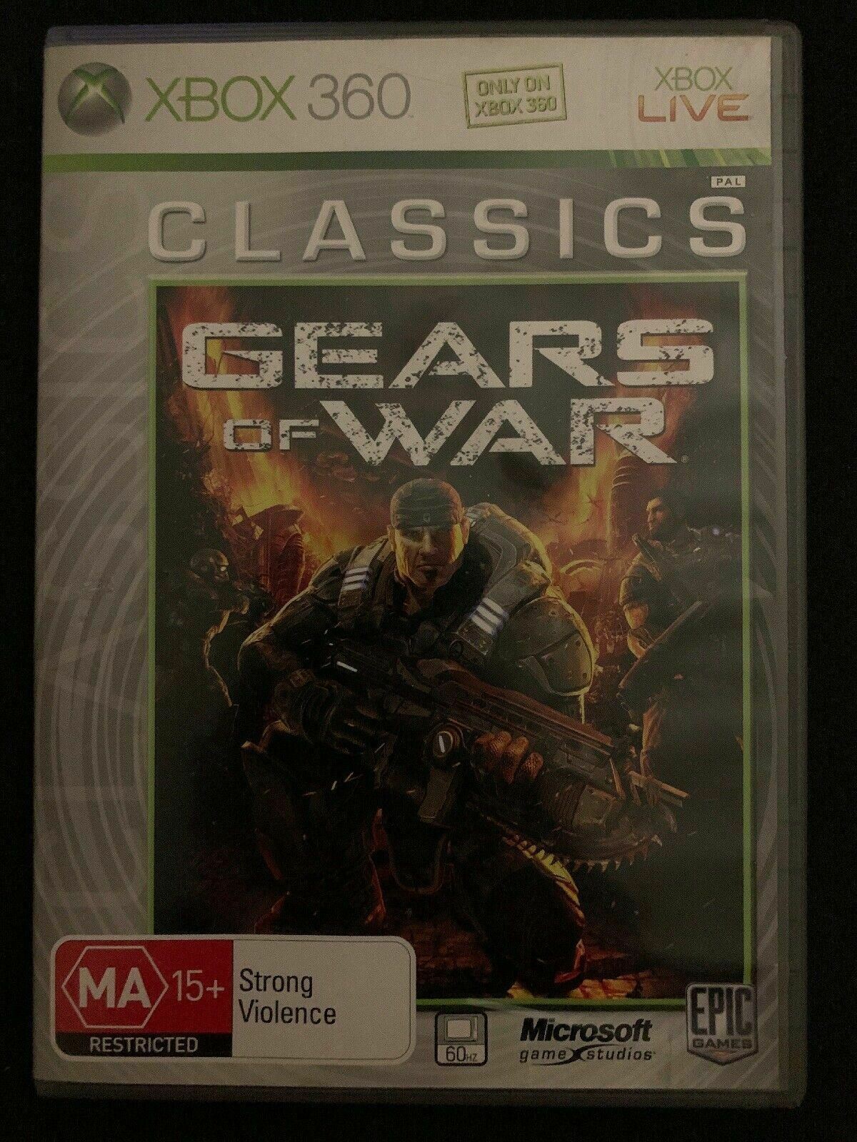 Gears of War - Microsoft Xbox 360 Game PAL Aus Version