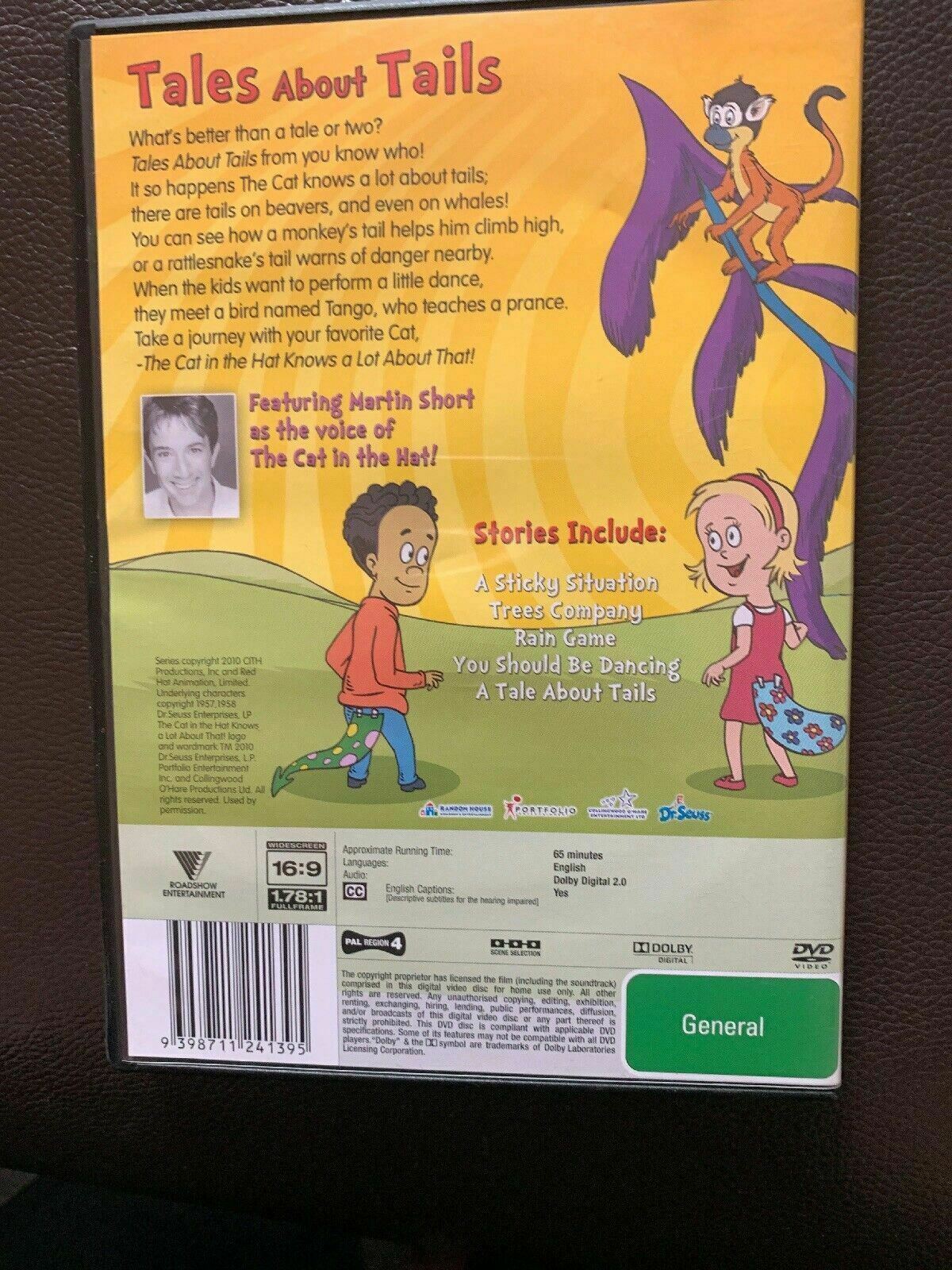 Cat In The Hat - Tales About Tails (DVD, 2012)