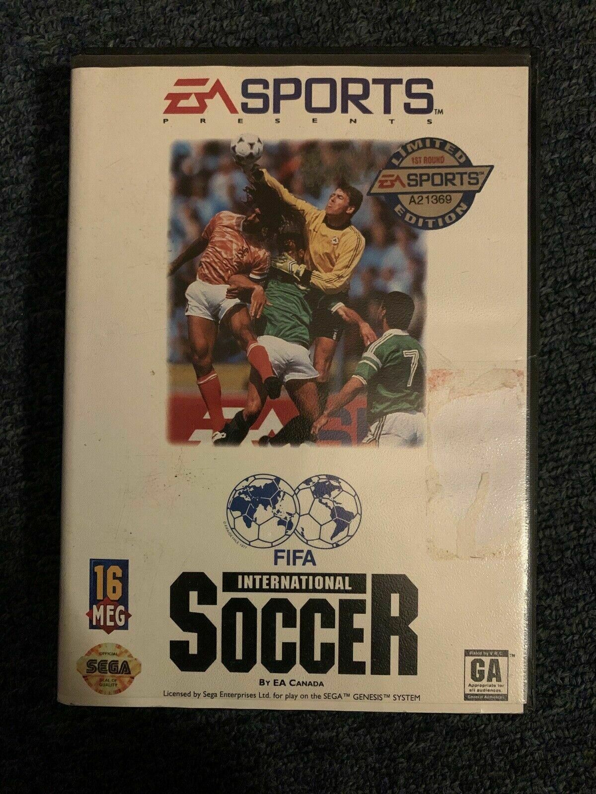 FIFA International Soccer - Limited Edition - Sega Megadrive PAL with Manual