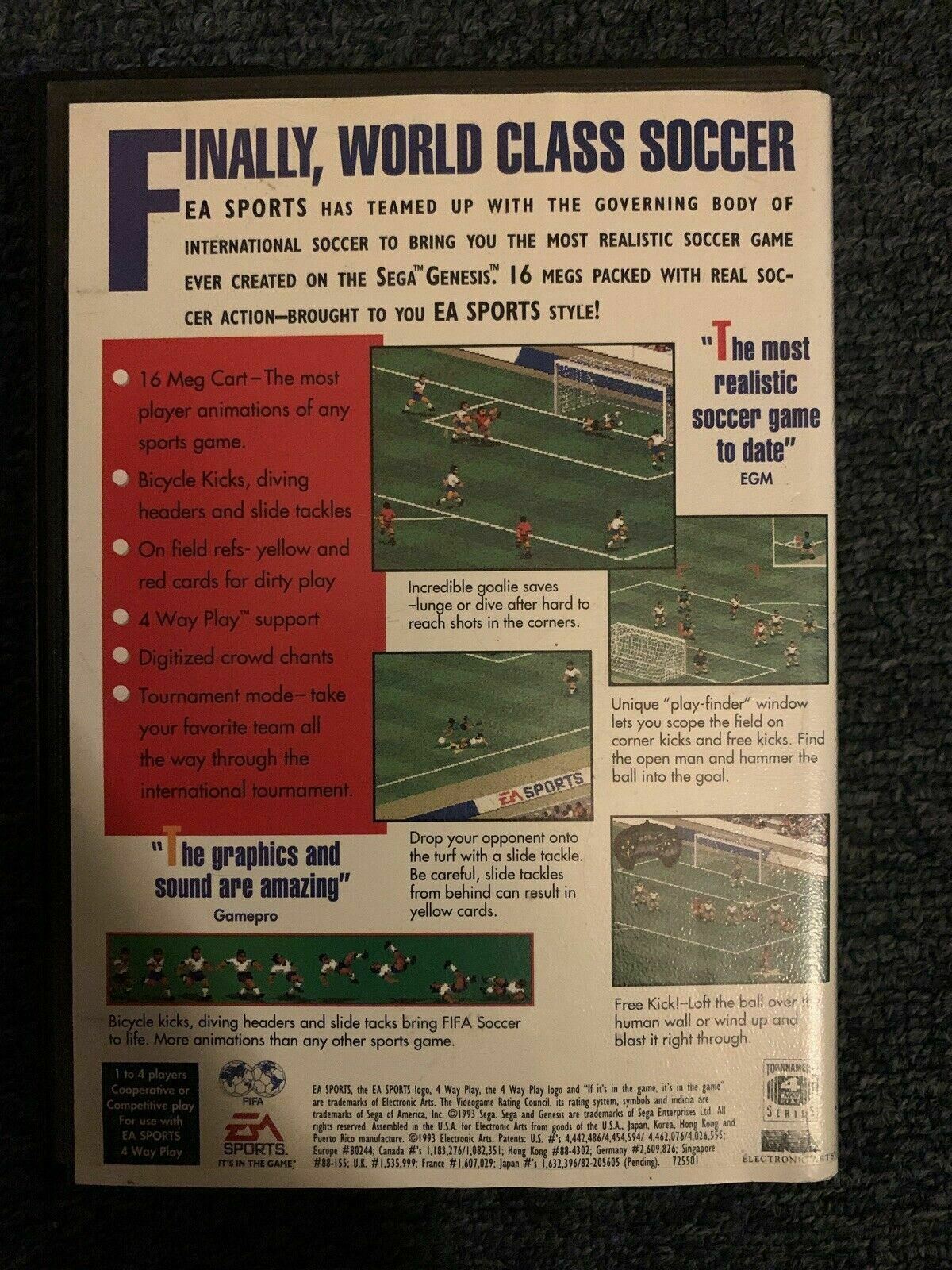 FIFA International Soccer - Limited Edition - Sega Megadrive PAL with Manual