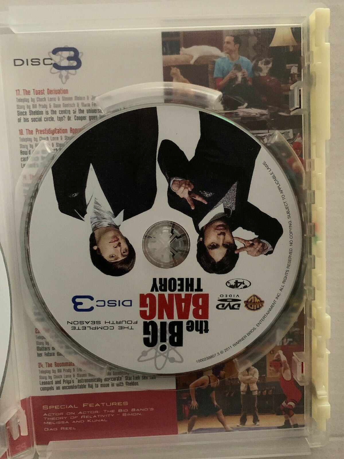 The Big Bang Theory : Season 4 (DVD) Region 4