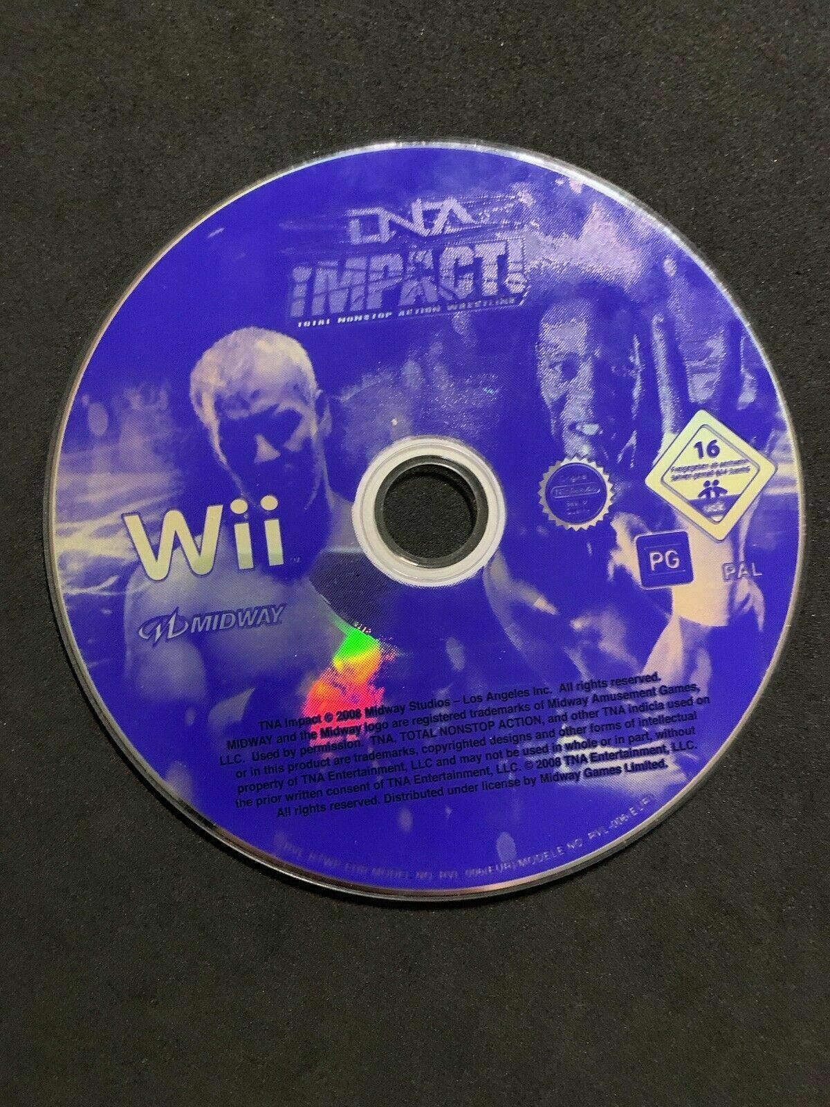 TNA Impact! Total Nonstop Action Wrestling Game for Nintendo Wii / Wii U PAL