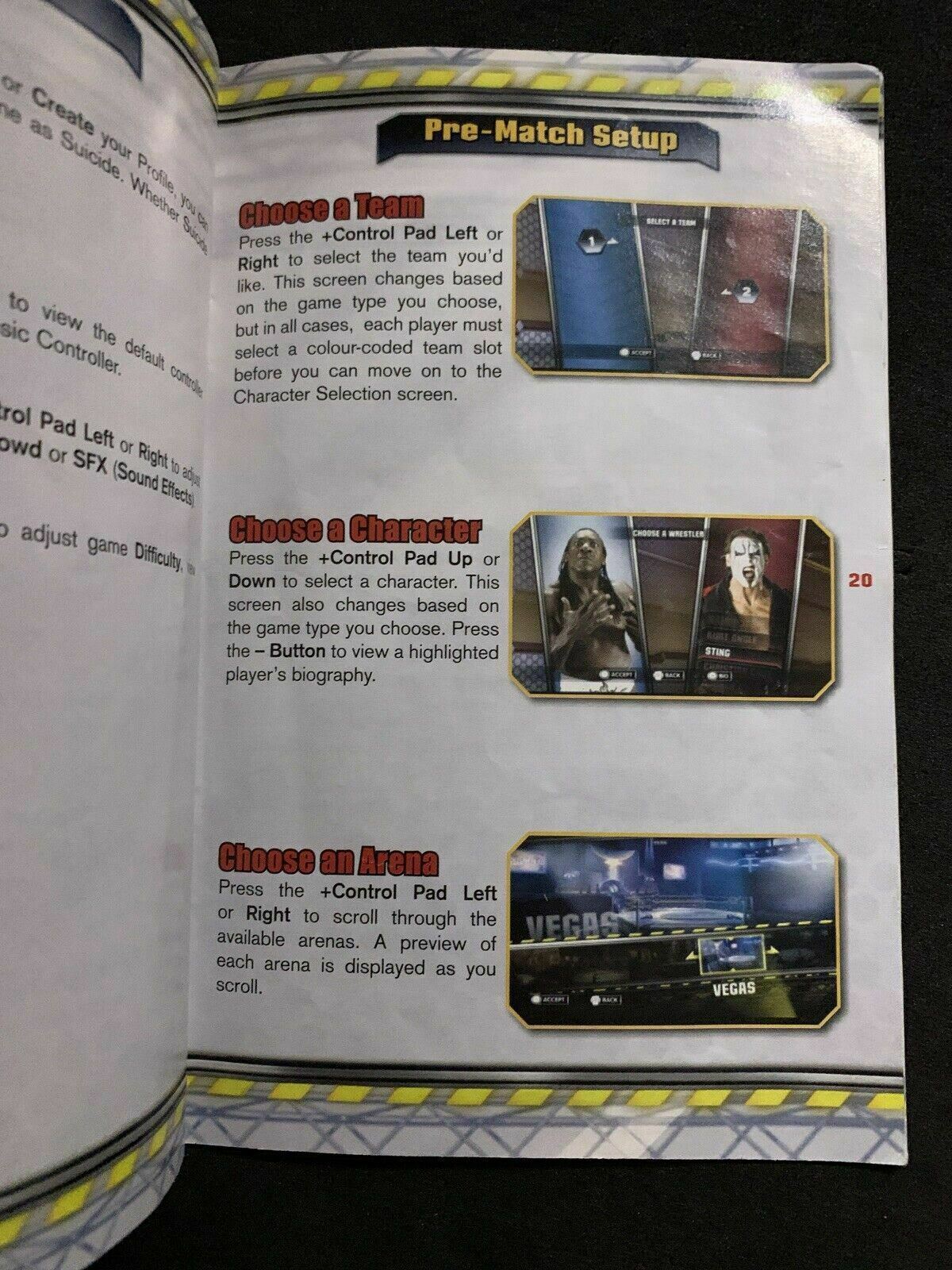 TNA Impact! Total Nonstop Action Wrestling Game for Nintendo Wii / Wii U PAL