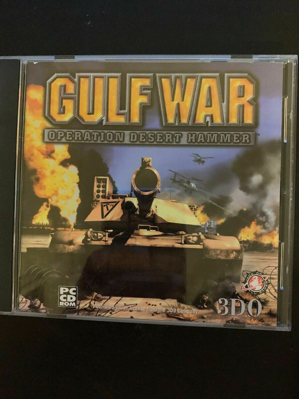 Gulf War Operation Desert Hammer 1999 PC CD-ROM 3DO With Manual