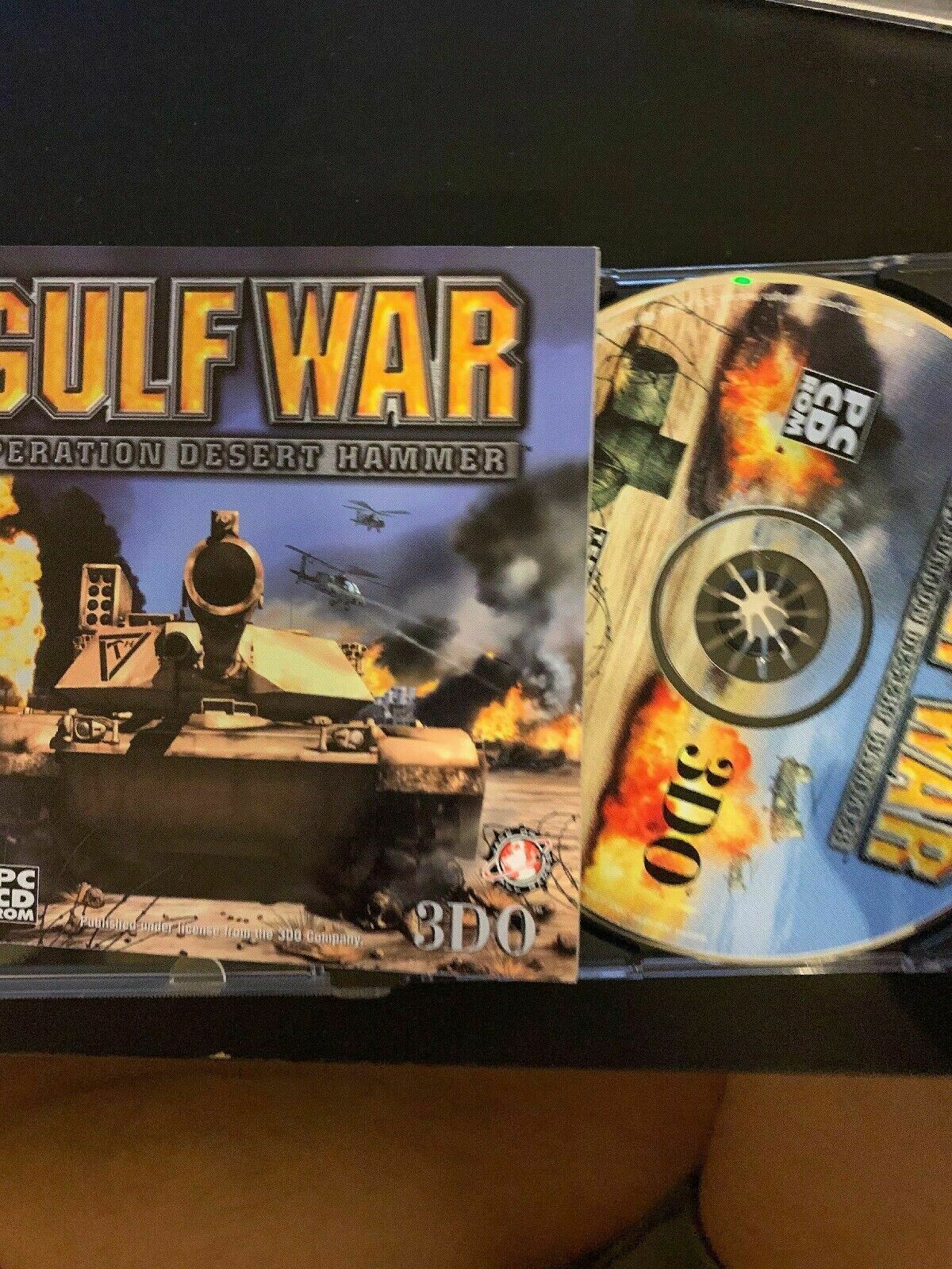 Gulf War Operation Desert Hammer 1999 PC CD-ROM 3DO With Manual