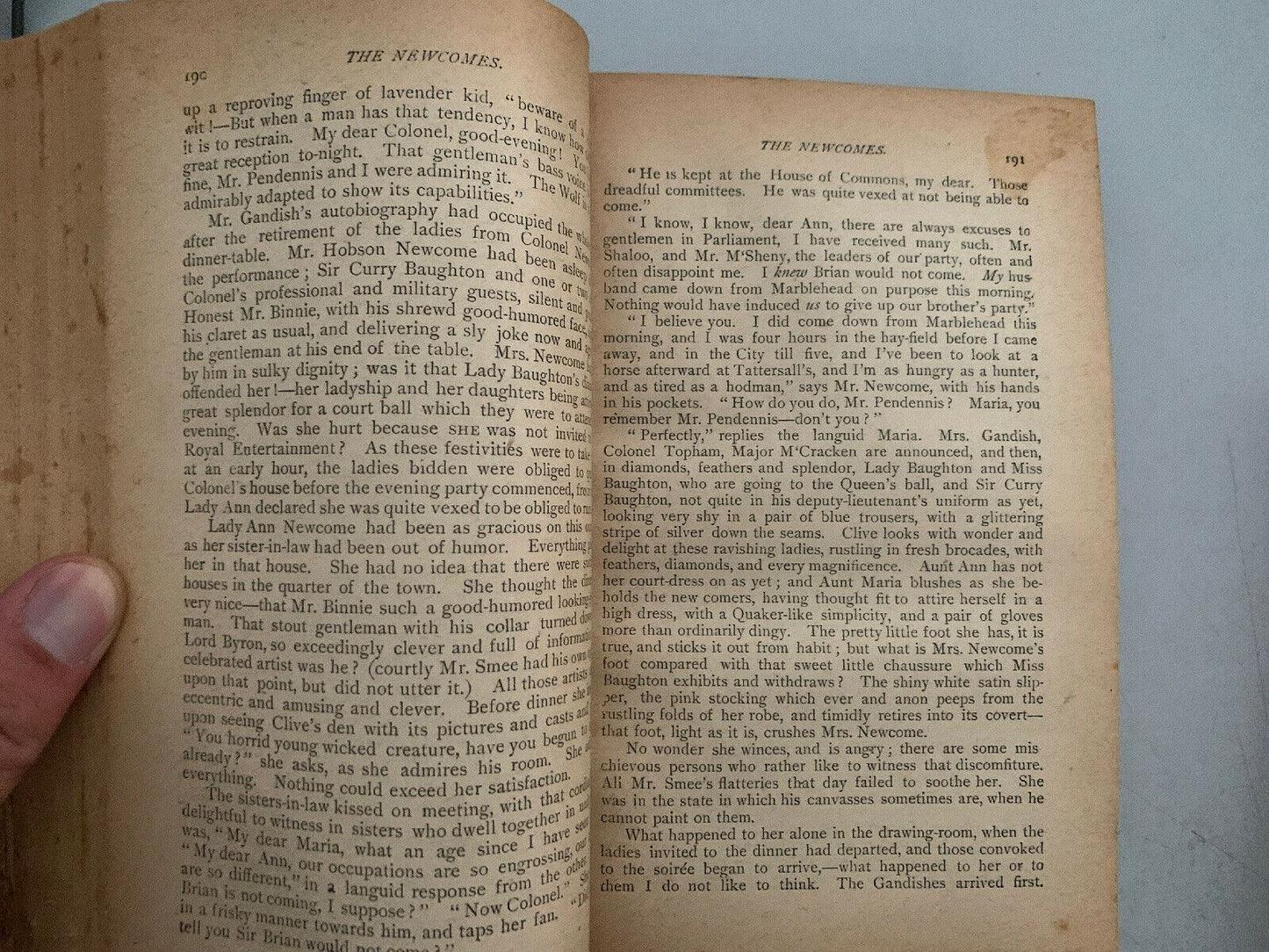 W M Thackeray's Works - The Newcomes - William Makepeace Thackeray