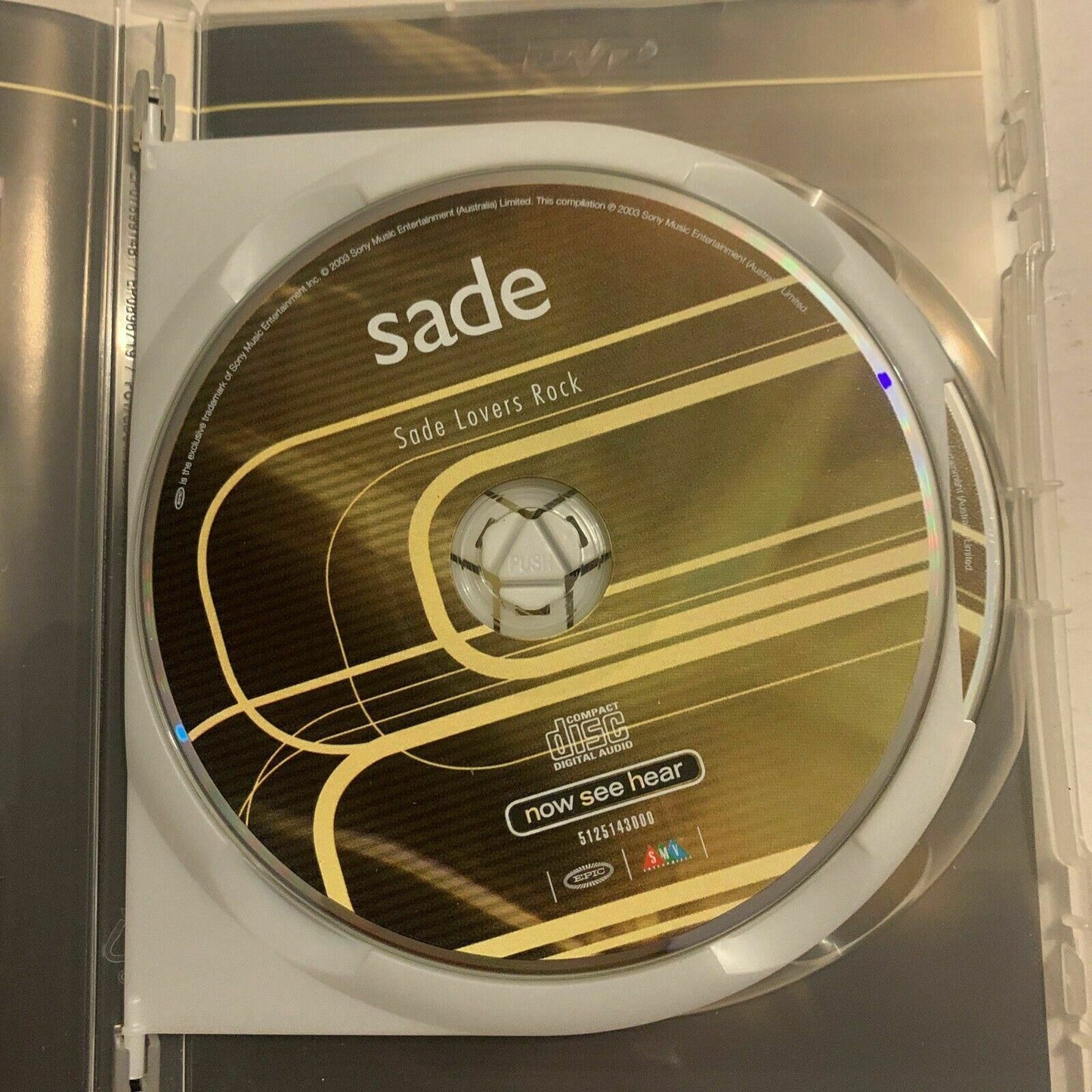 Sade DVD & Sade Lovers Live CD - Sade Lovers Rock. Region Free