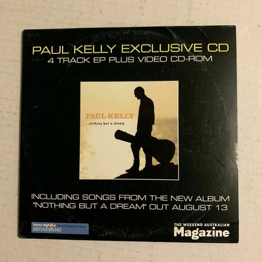 Paul Kelly Exclusive CD - 4 Track EP Plus Video CDROM