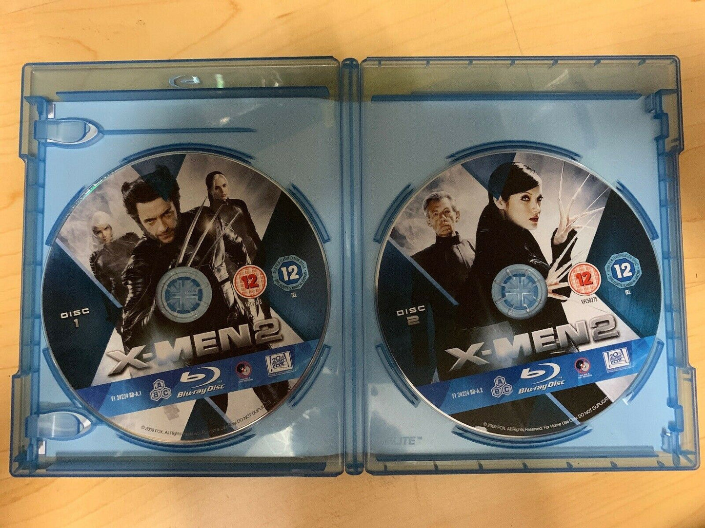 X-Men 2 (Bluray, 2009, 2-Disc Set) Region B