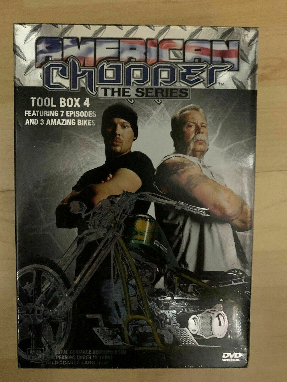 American Chopper : Collection 4, 7 & Black Widow Bike (DVD)