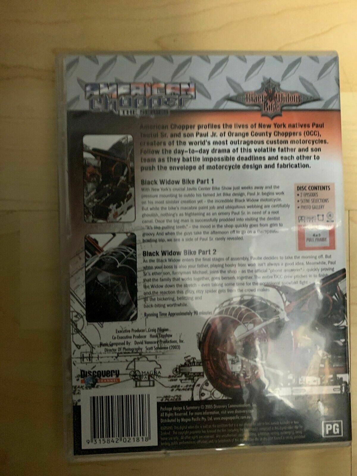 American Chopper : Collection 4, 7 & Black Widow Bike (DVD)