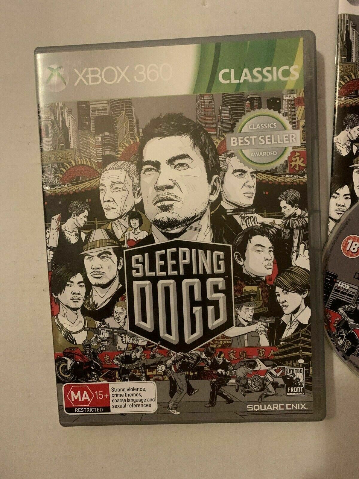 Sleeping Dogs Xbox 360 With Manual PAL