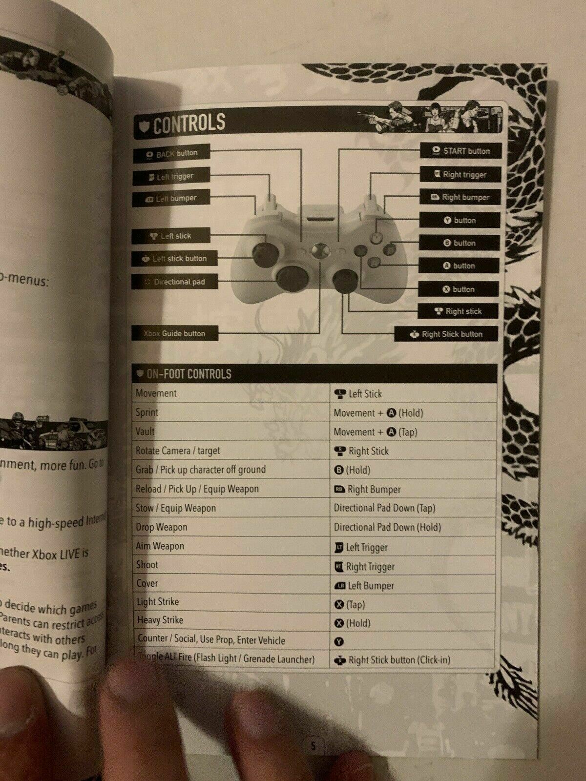 Sleeping Dogs Xbox 360 With Manual PAL