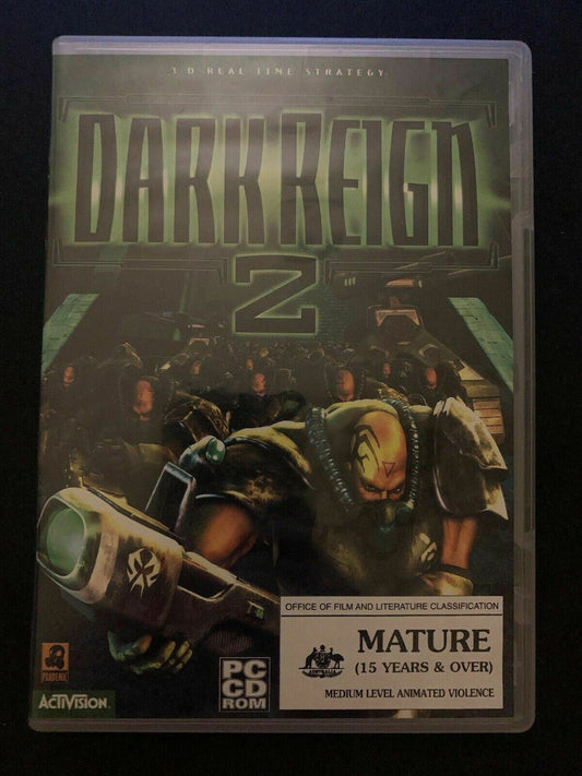 Dark Reign 2 for PC CD-ROM Classic RTS Strategy Game