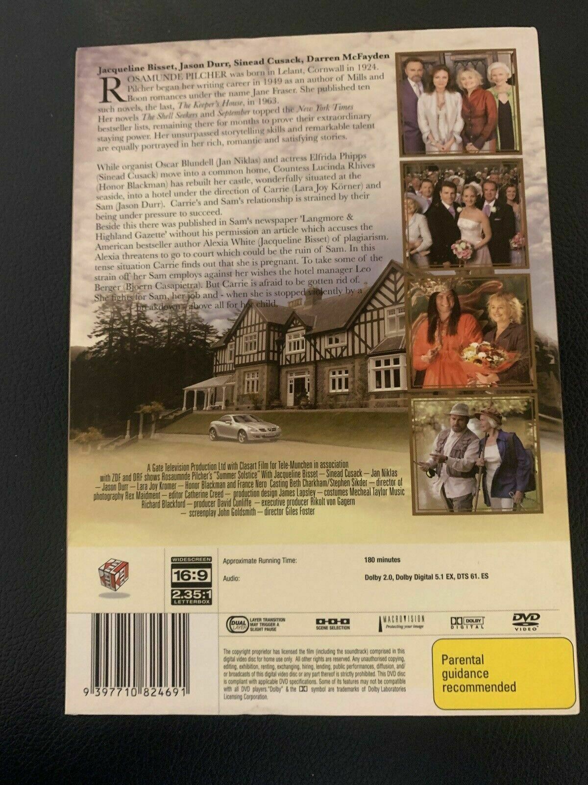 The Summer Solstice (The Pilcher Collection) (DVD, 2005, 2-Disc Set) Region 4