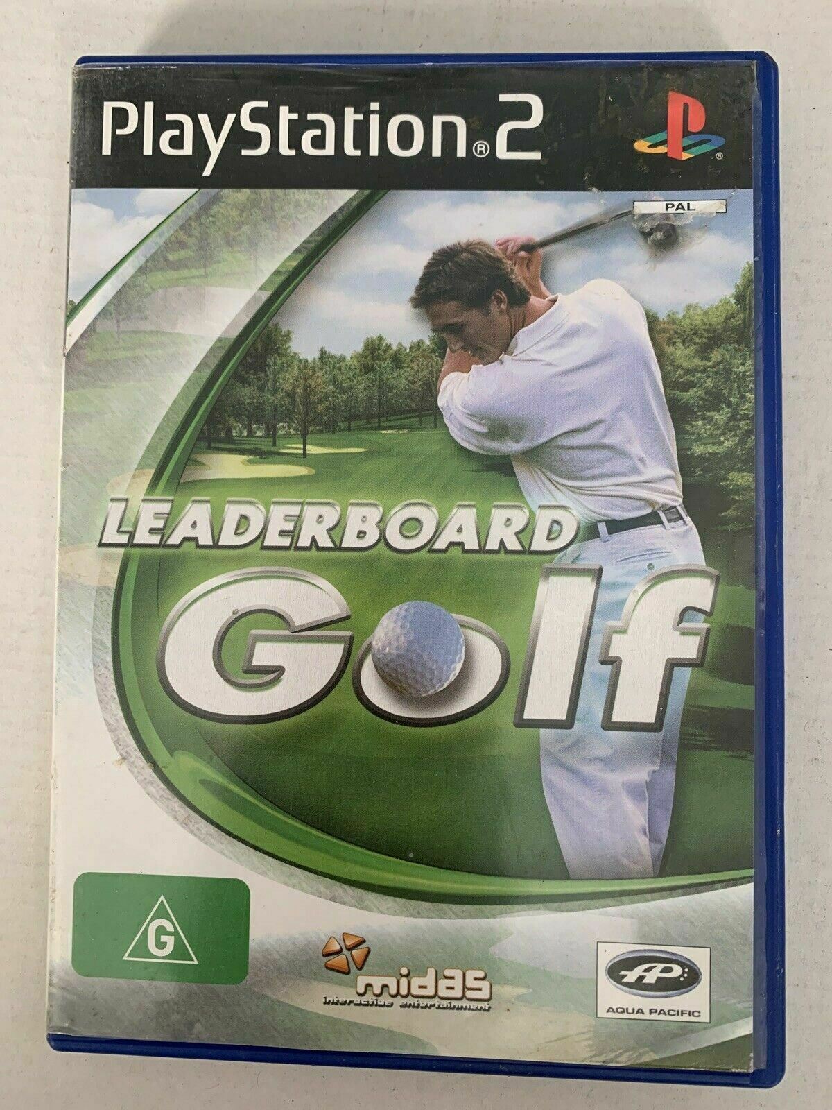 Leaderboard Golf PS2 PAL With Manual