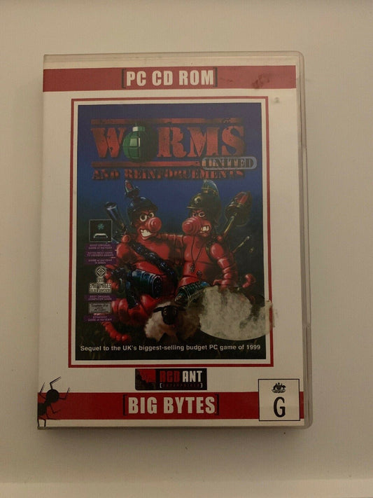 Worms United PC GAME - Arcade Windows Game