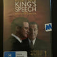 *New Sealed* The King's Speech (DVD, 2010) Colin Firth, Geoffrey Rush. Region 4