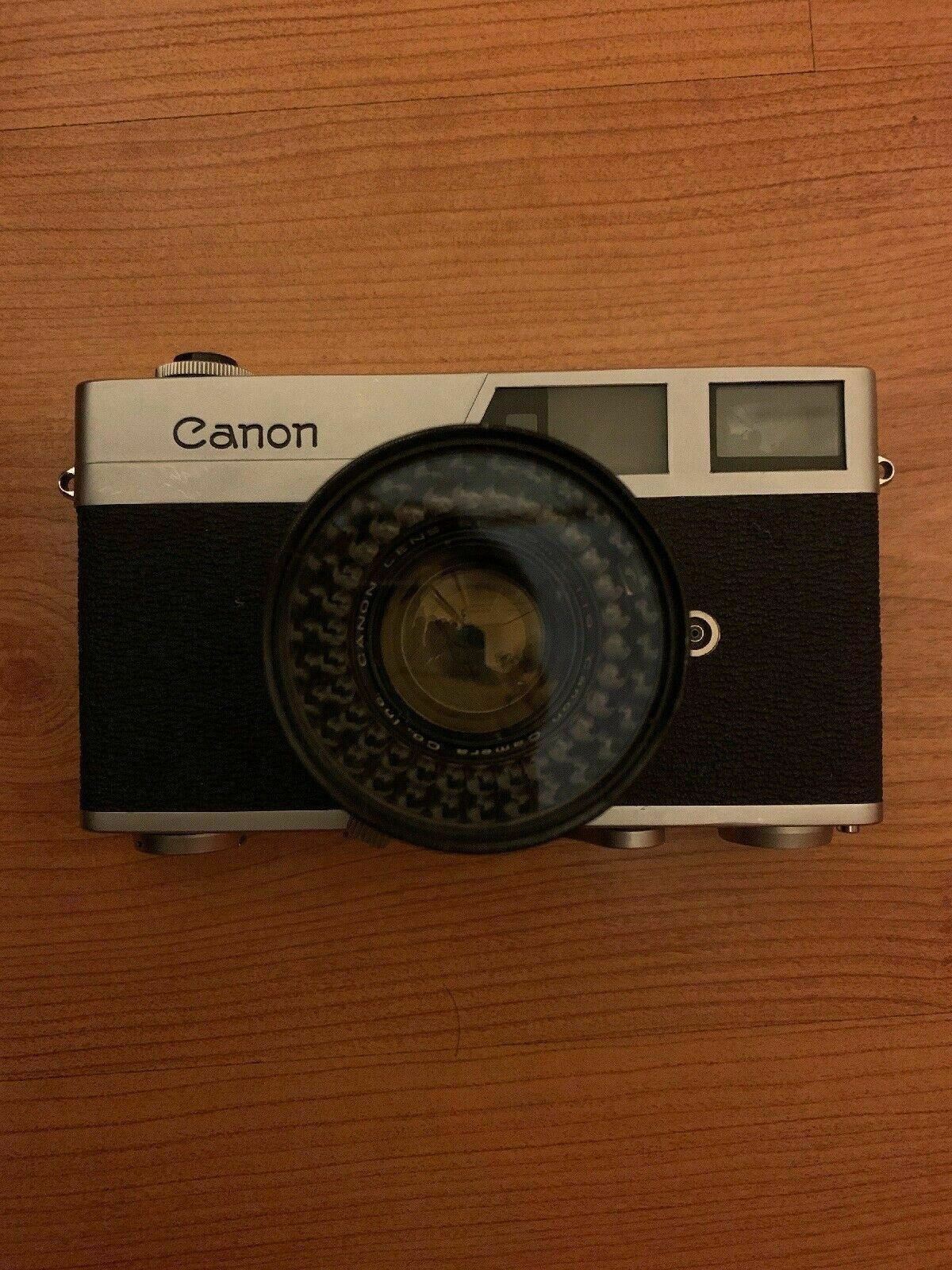Canon Canonet 35mm Rangefinder Film Camera w/ 45mm f/1.9 Lens Made In JAPAN