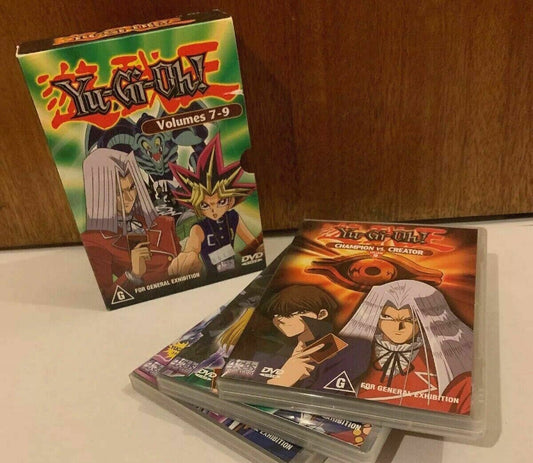YU-GI-OH! Volumes 7-9 DVD Box Set - 3 Disc Set - Magna Pacific-DBX25002