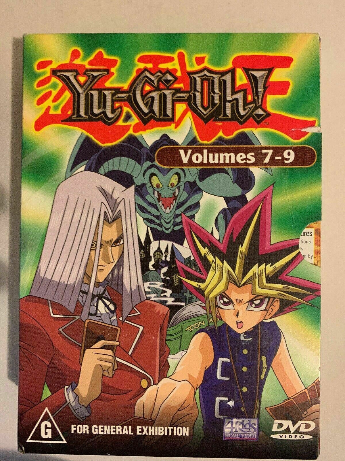 YU-GI-OH! Volumes 7-9 DVD Box Set - 3 Disc Set - Magna Pacific-DBX25002