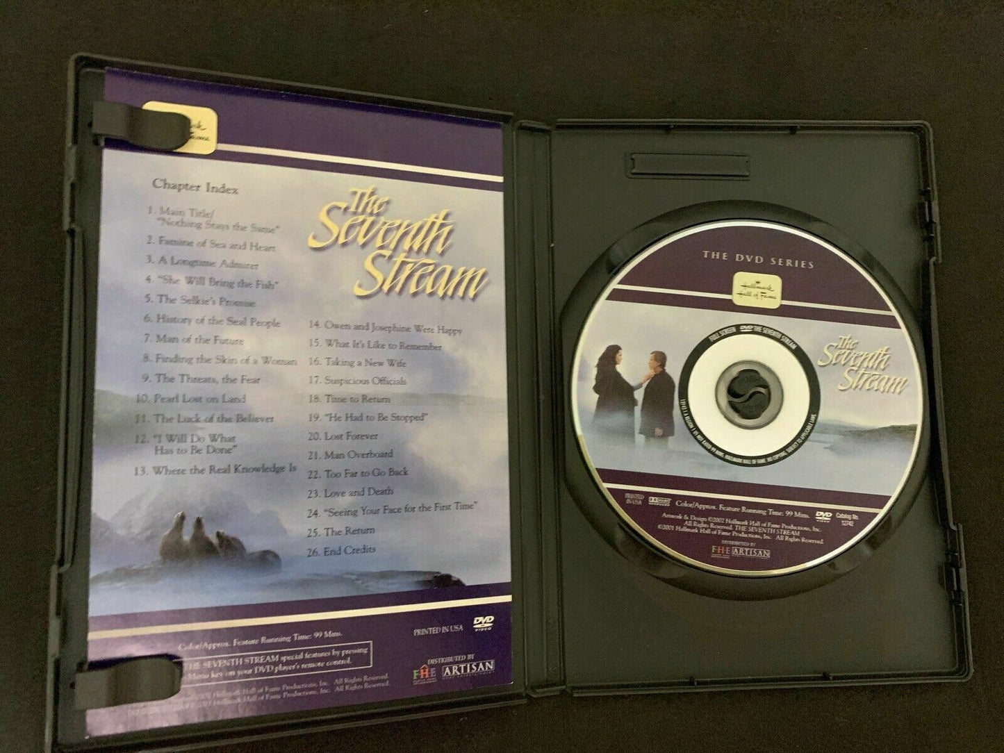 The Seventh Stream (DVD, 2001) Region 1 - Scott Glenn, Saffron Burrows