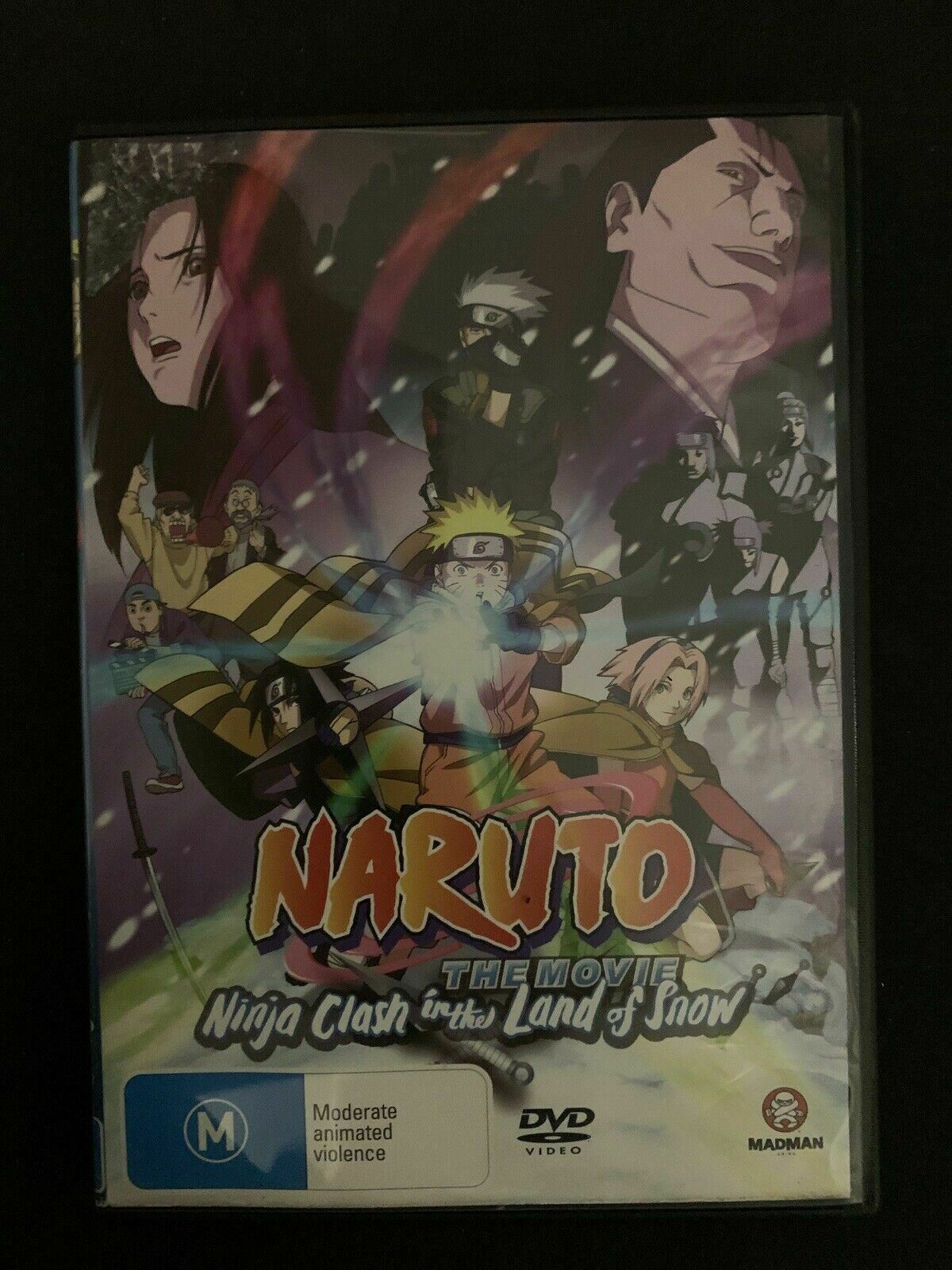 Naruto - The Movie - Ninja Clash In The Land Of Snow (DVD, 2004)