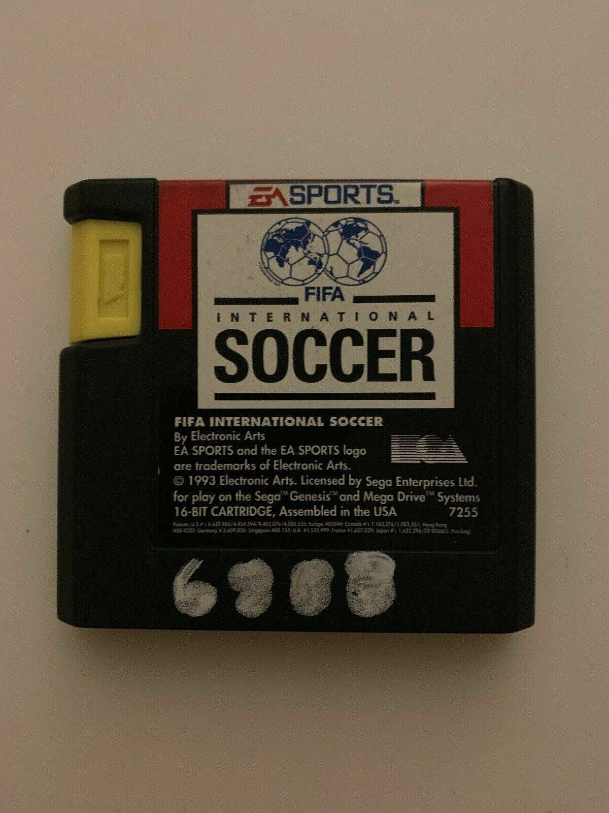 FIFA International Soccer Mega Drive Retro Game, Cartridge, Box & Manual