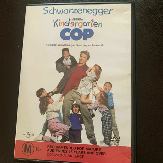 Kindergarten Cop (DVD, 1990) Arnold Schwarzenegger. Region 4