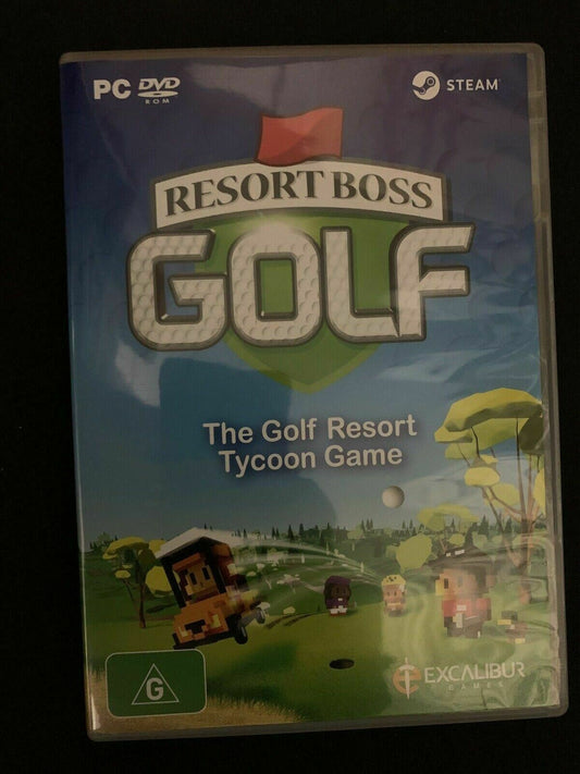 Resort Boss: Golf - PC DVD - BRAND NEW