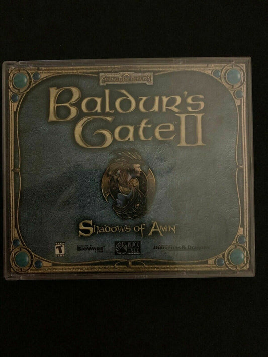 Baldur's Gate II 2 Shadows of Amn - PC Game RPG AD&D Dungeons Dragons BioWare