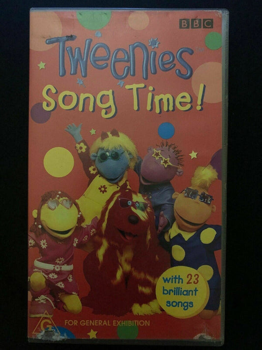 Tweenies Song Time! ~ Join BELLA, MILO, FIZZ & JAKE PAL VHS Video