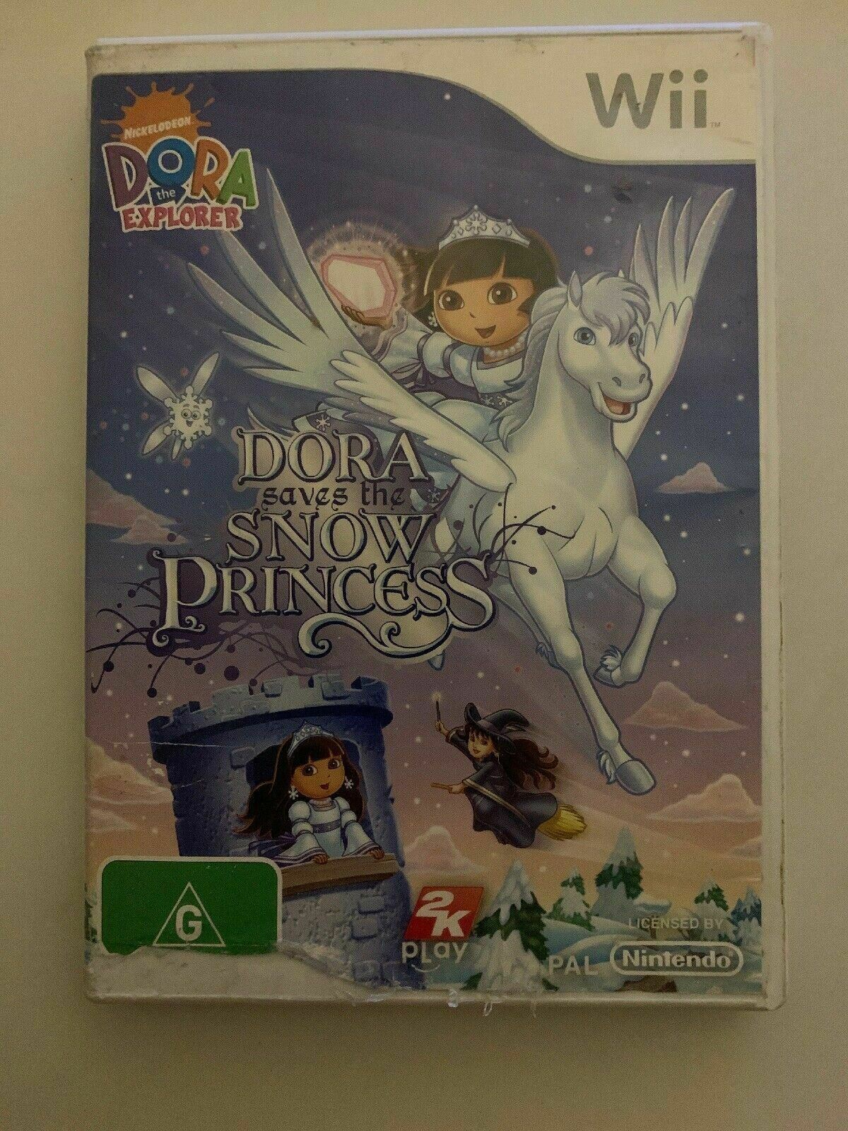 Dora Saves the Snow Princess - Nintendo Wii PAL Wii U Compatible