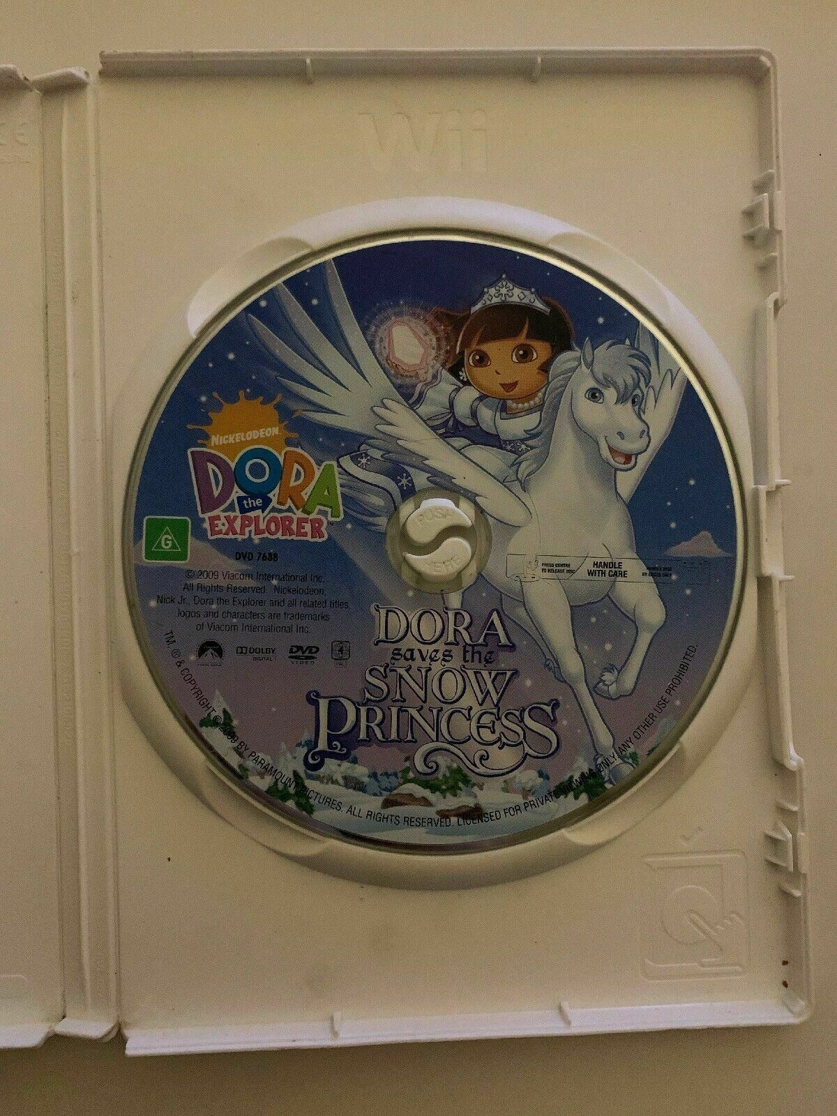 Dora Saves the Snow Princess - Nintendo Wii PAL Wii U Compatible