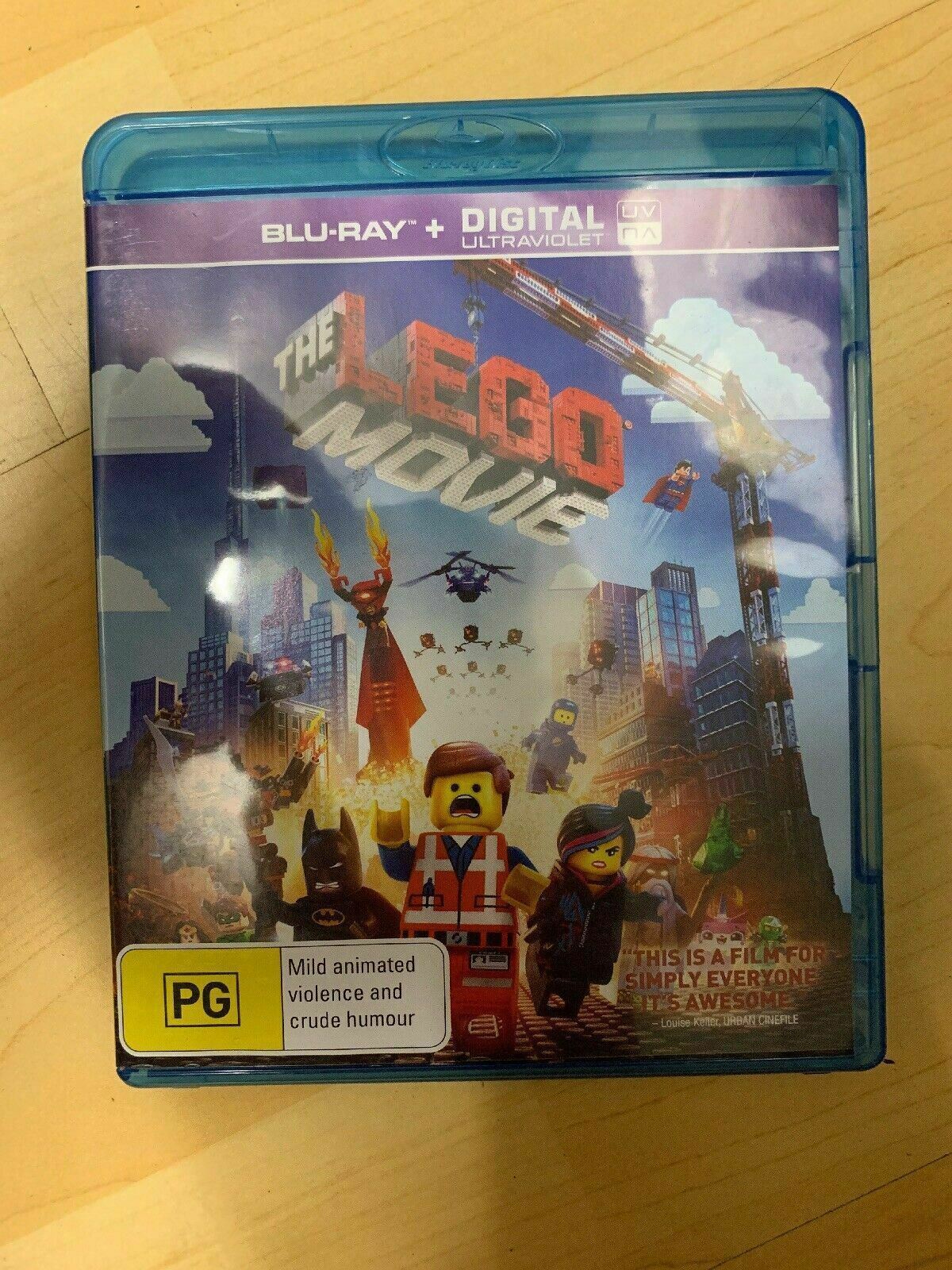 The Lego Movie (Blu-ray, 2014) Region B