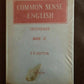 Common Sense English Secondary Book II By F.F Potter Hardcover 1947