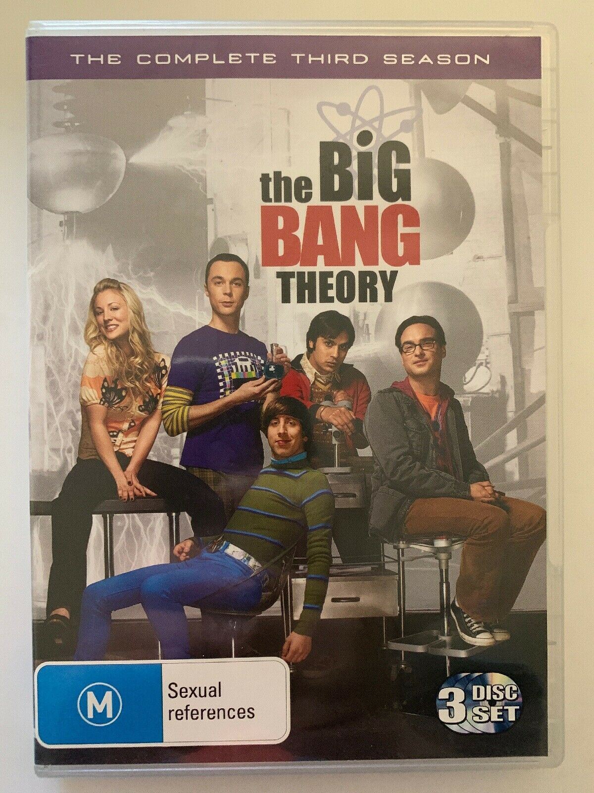The Big Bang Theory : Season 3 (DVD, 2010, 3-Disc Set) with Special Fe ...