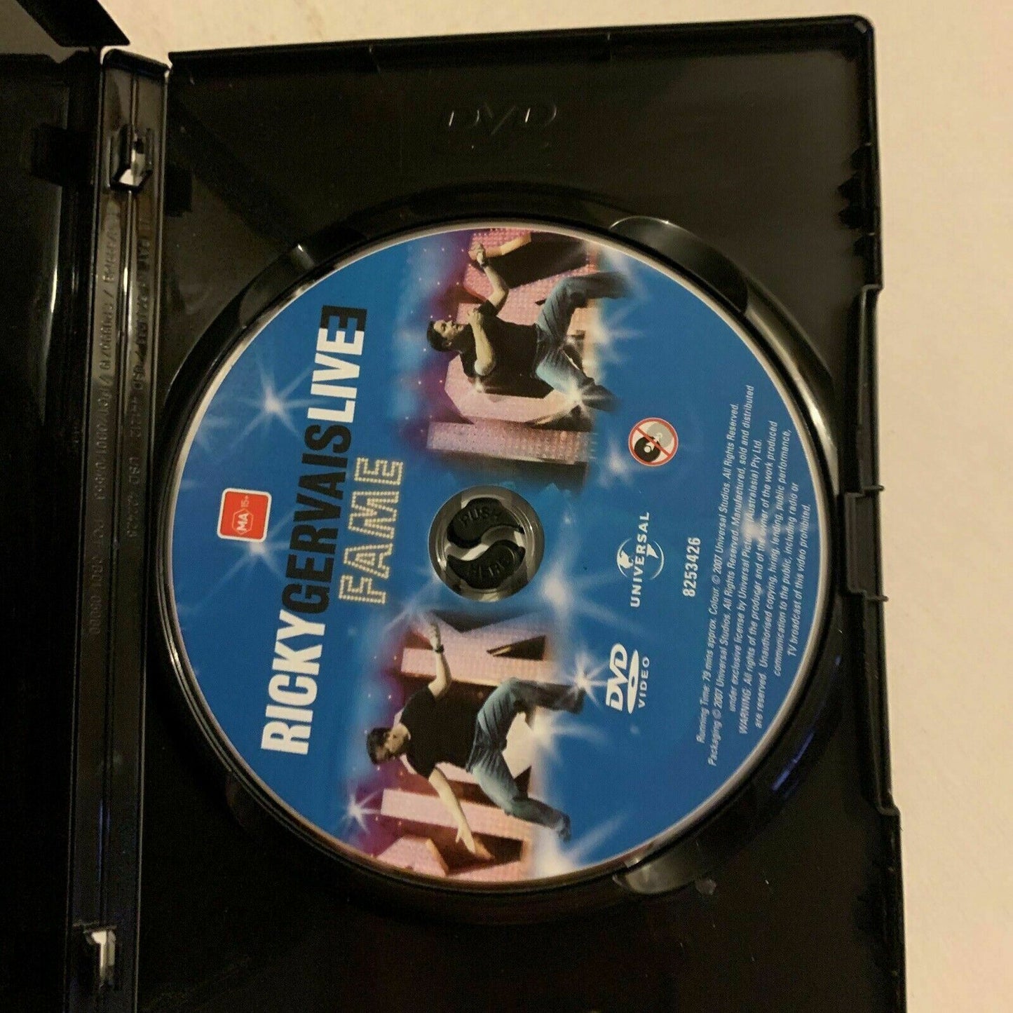 Ricky Gervais Live - Animals / Fame (DVD, 2007, 2-DVD) Region 4,2